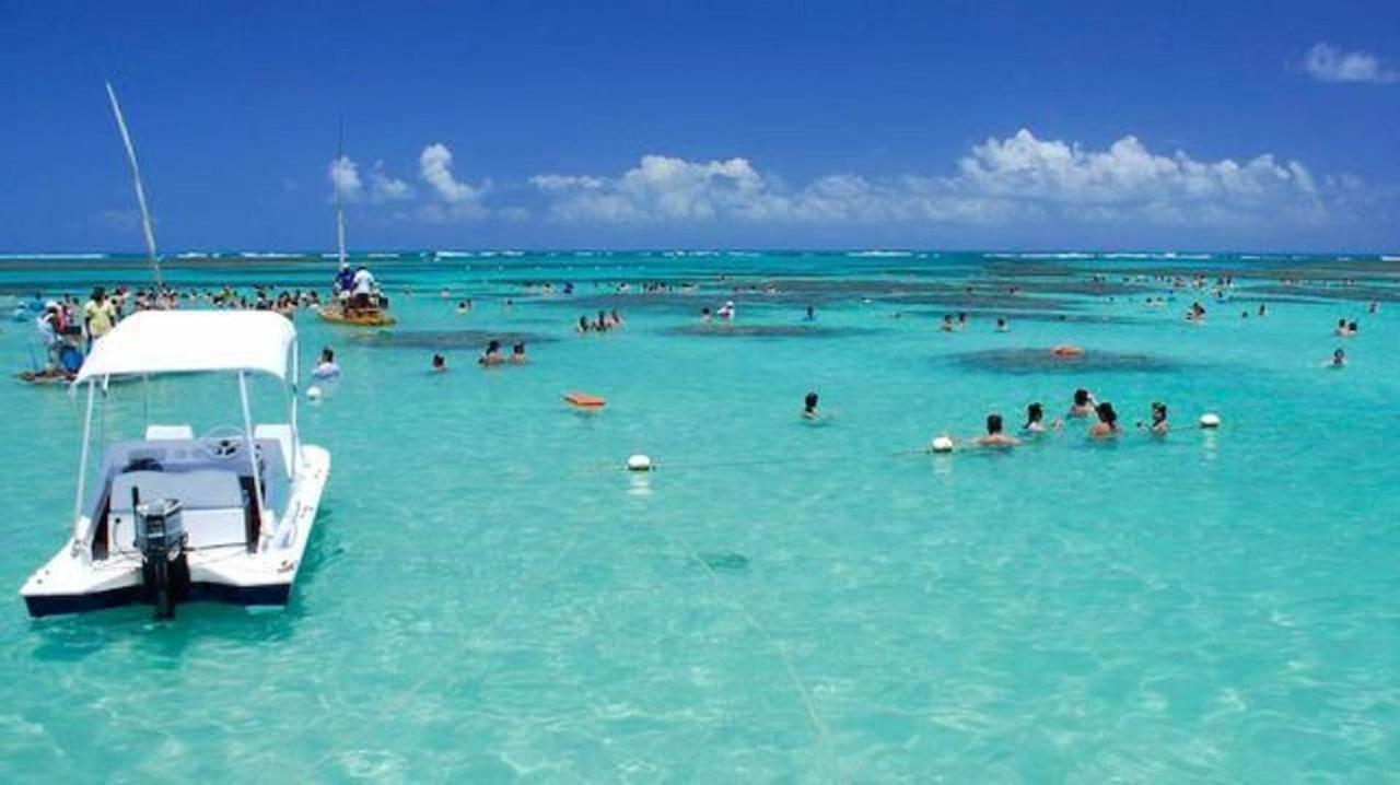 Apartamento Orla Pajucara Apartment Maceio  Bagian luar foto